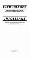 Intolerance - Intoleranz