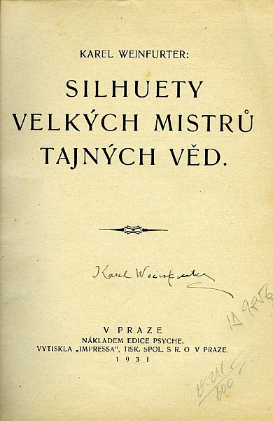 Silhuety velkých Mistrů tajných věd