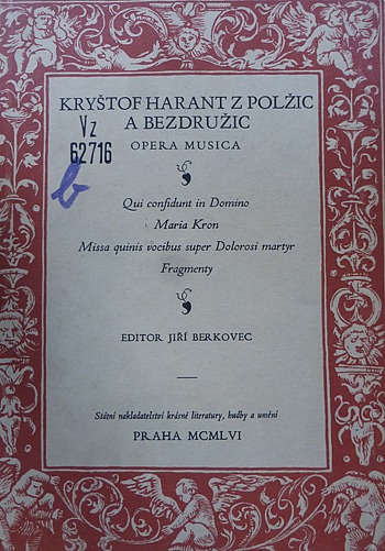 Kryštof Harant z Polžic a Bezdružic: Opera musica