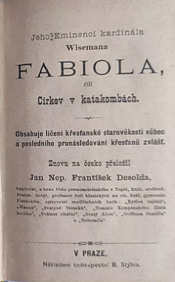 Fabiola čili Církev v katakombách