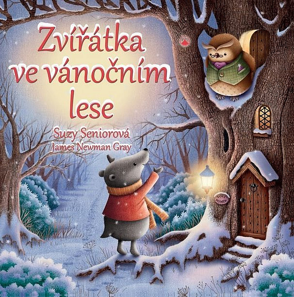 Zvířátka ve vánočním lese