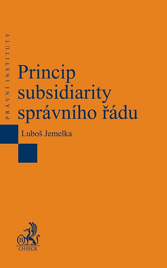 Princip subsidiarity správního řádu