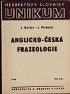 Anglicko-česká frazeologie
