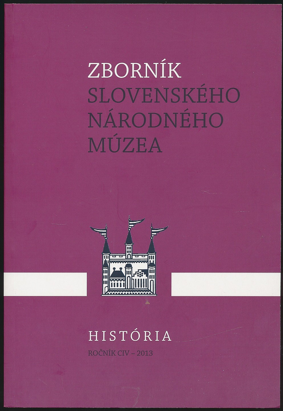 Zborník Slovenského národného múzea - História 50