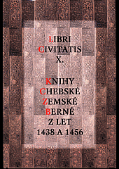 Knihy chebské zemské berně z let 1438 a 1456