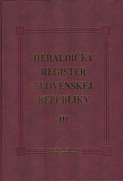 Heraldický register Slovenskej republiky III