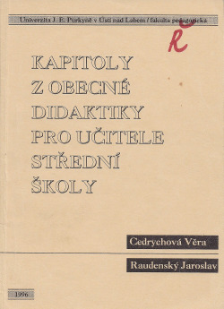 Kapitoly z obecné didaktiky pro učitele střední školy