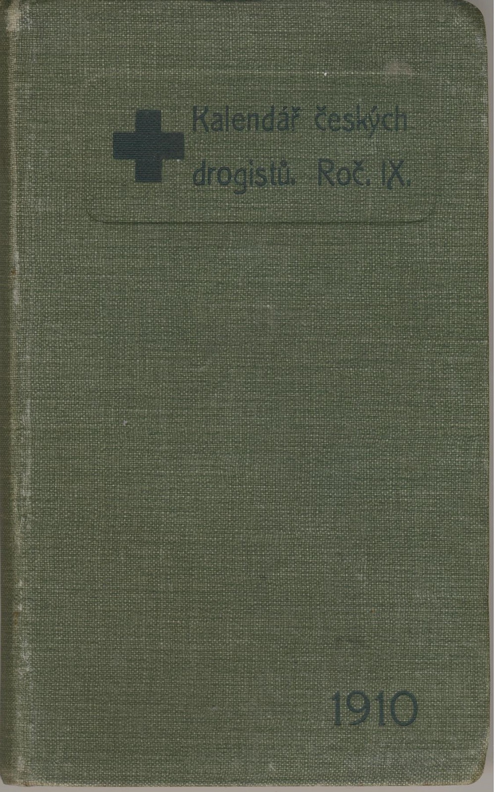 Kapesní kalendář českých drogistů 1910 (Roč. IX.)