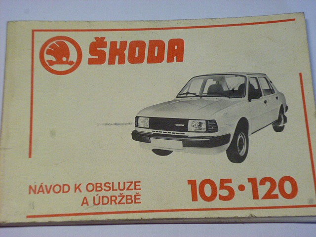 Škoda 105 120 návod k obsluze a údržbě