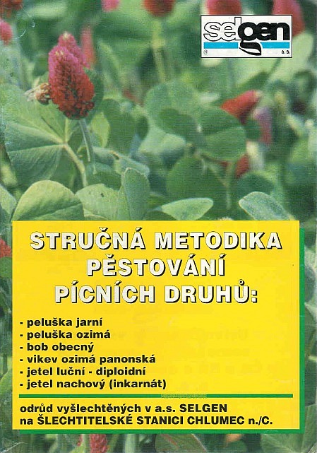 Stručná metodika pěstování pícních druhů