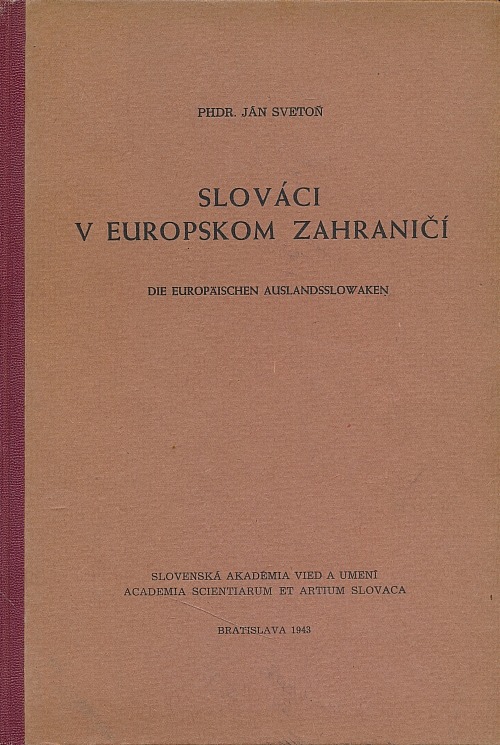 Slováci v európskom zahraničí