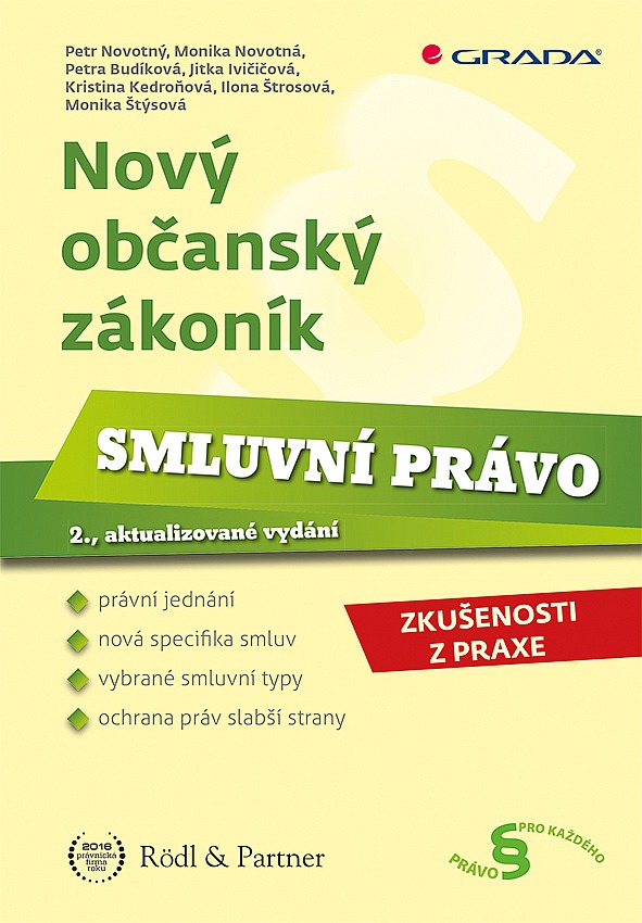 Nový občanský zákoník - Smluvní právo