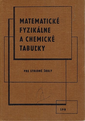 Matematické, fyzikálne a chemické tabuľky