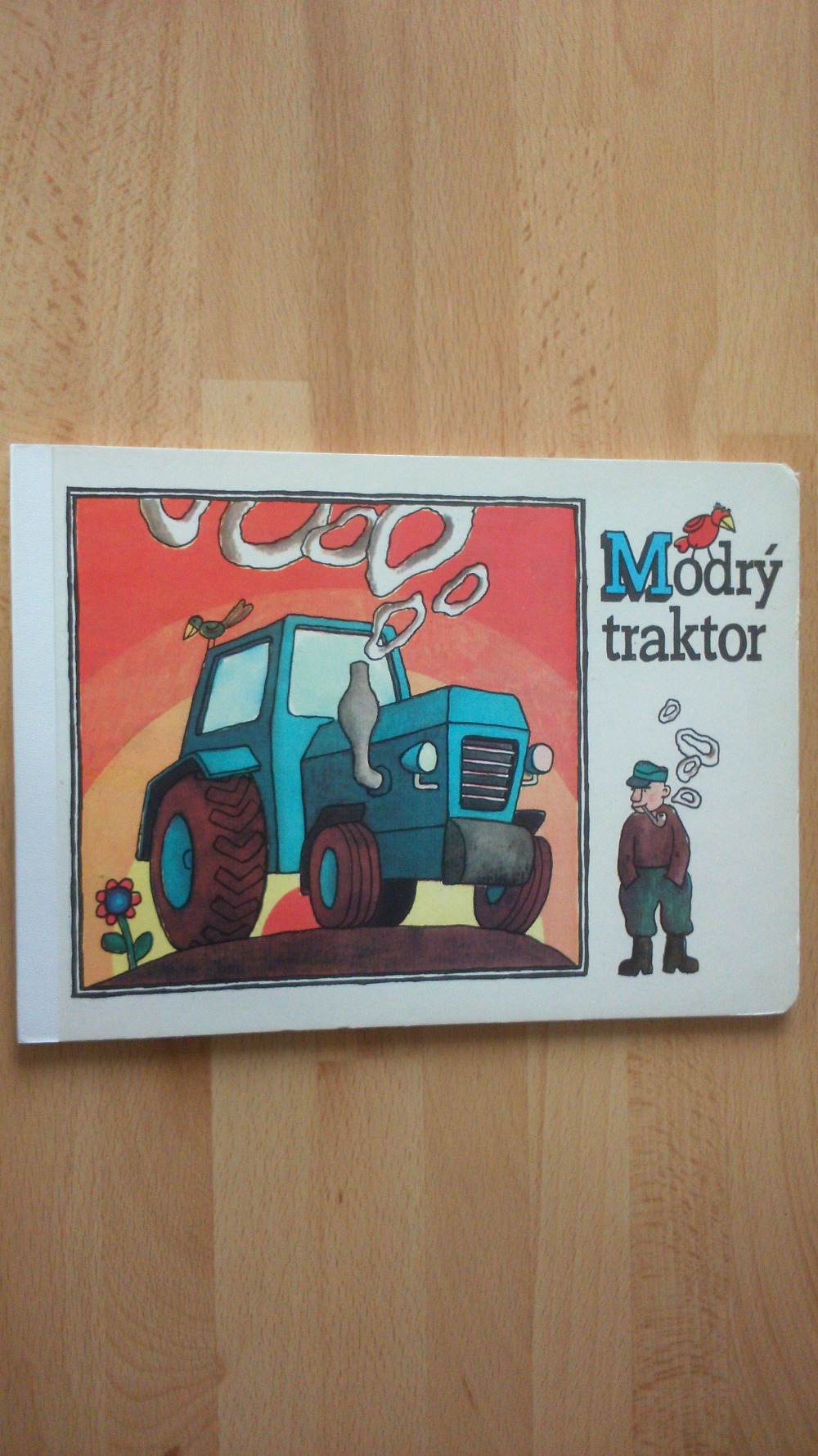 Modrý traktor