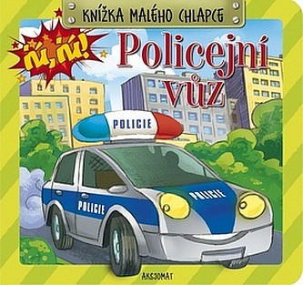 Knížka malého chlapce Policejní vůz