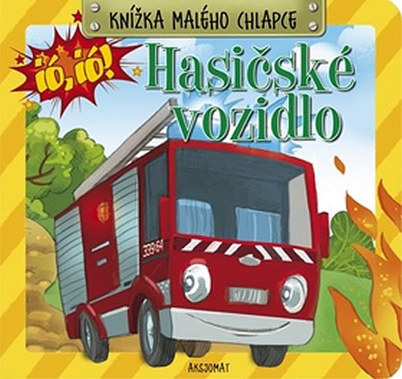 Knížka malého chlapce Hasičské vozidlo