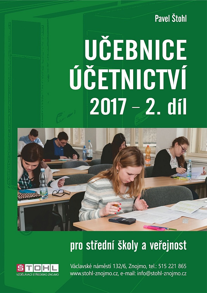 Učebnice účetnictví 2017 - 2. díl