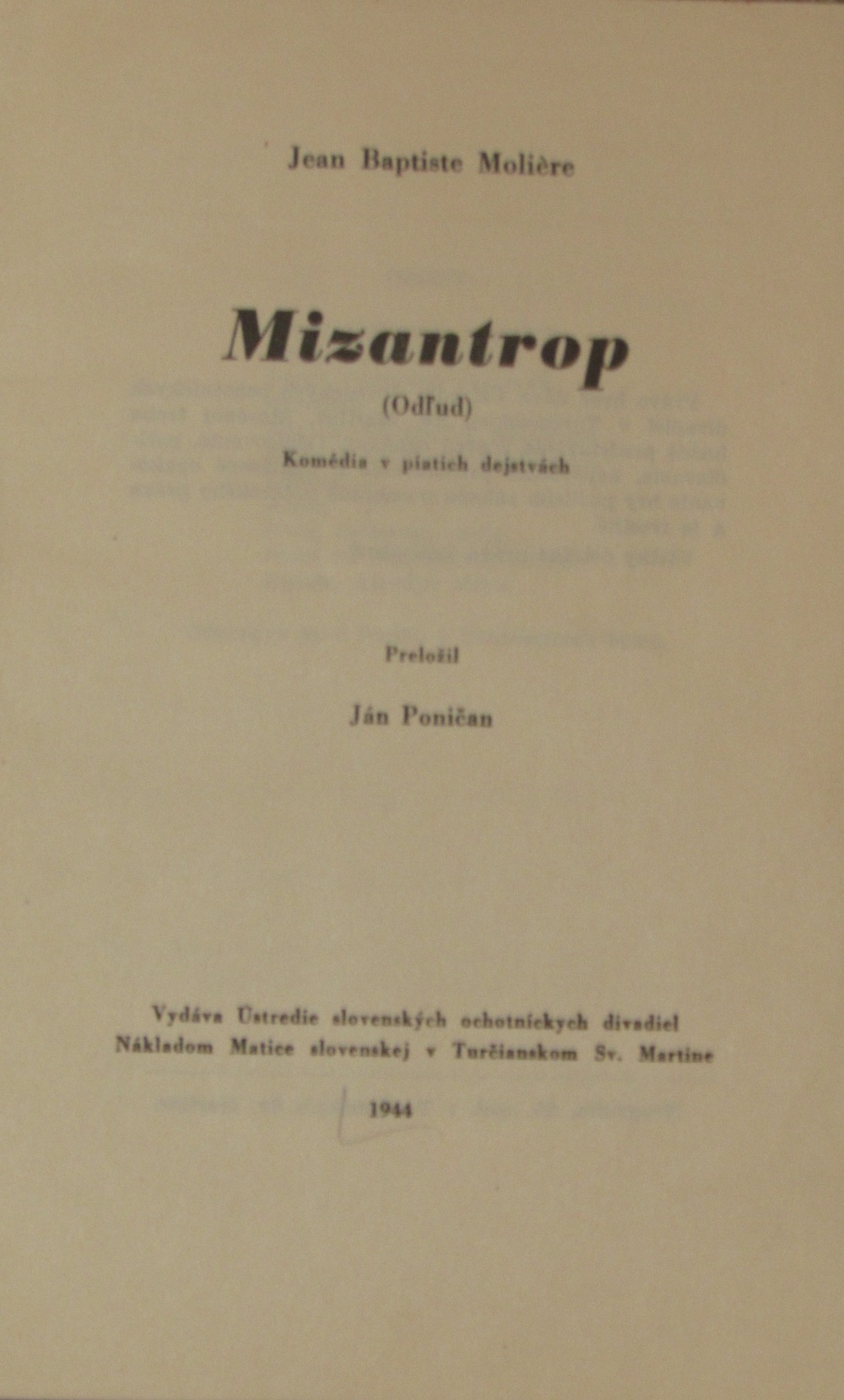 Mizantrop