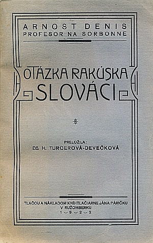 Otázka Rakúska. Slováci