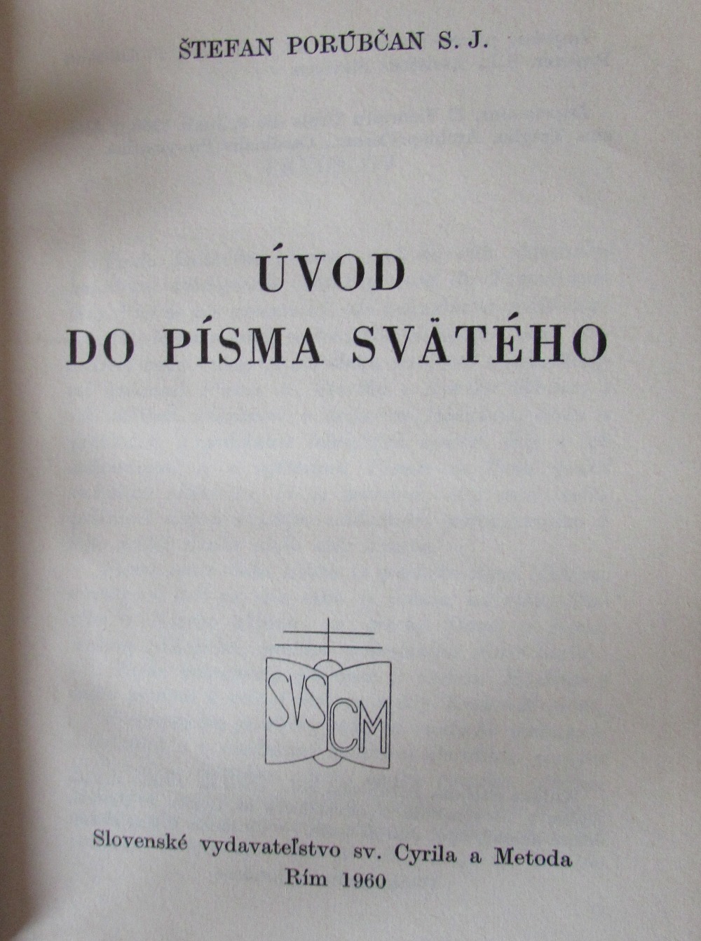 Úvod do písma svätého