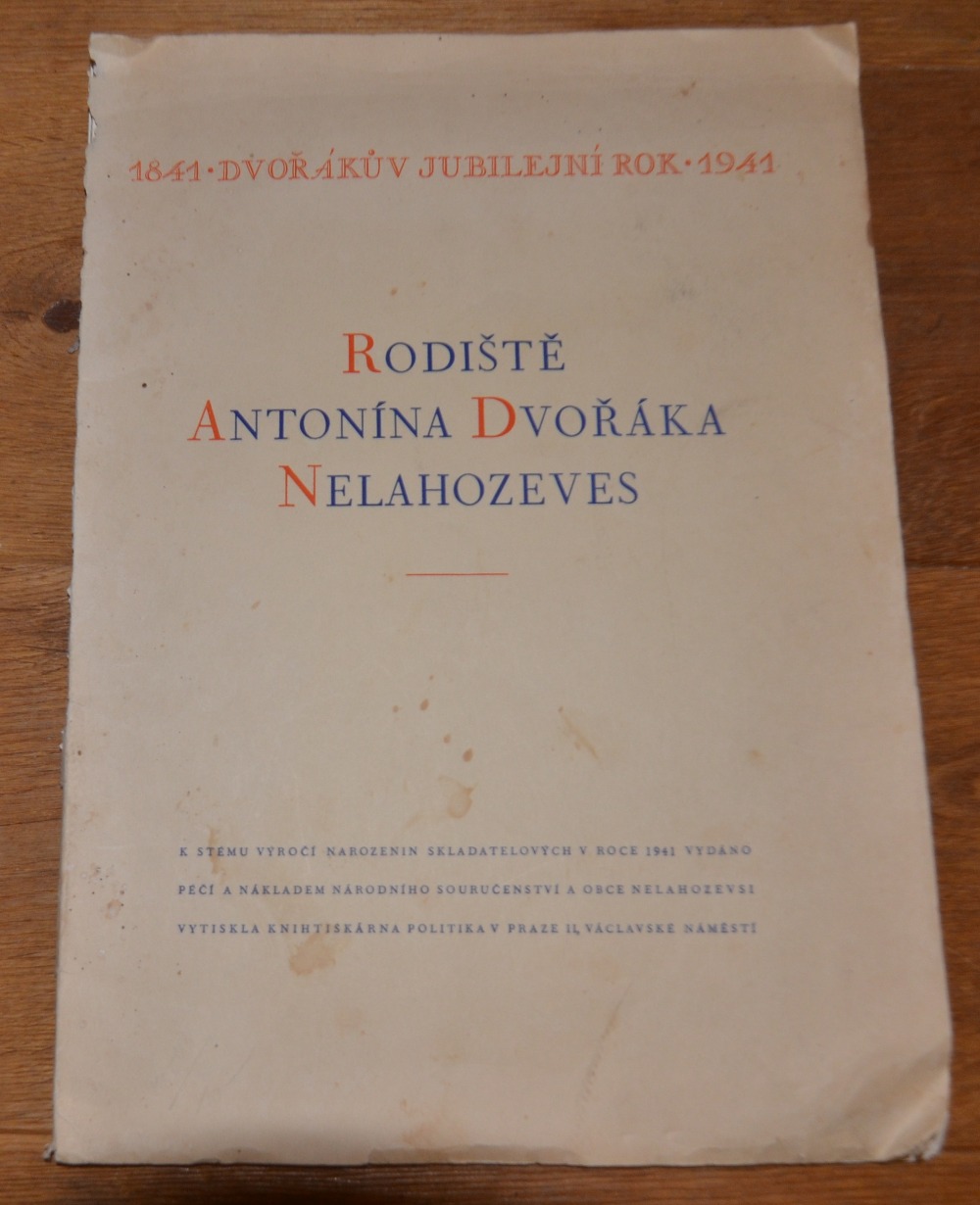 Rodiště Antonína Dvořáka Nelahozeves