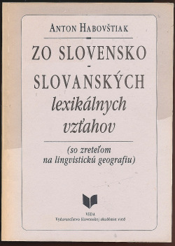 Zo slovensko-slovanských lexikálnych vzťahov