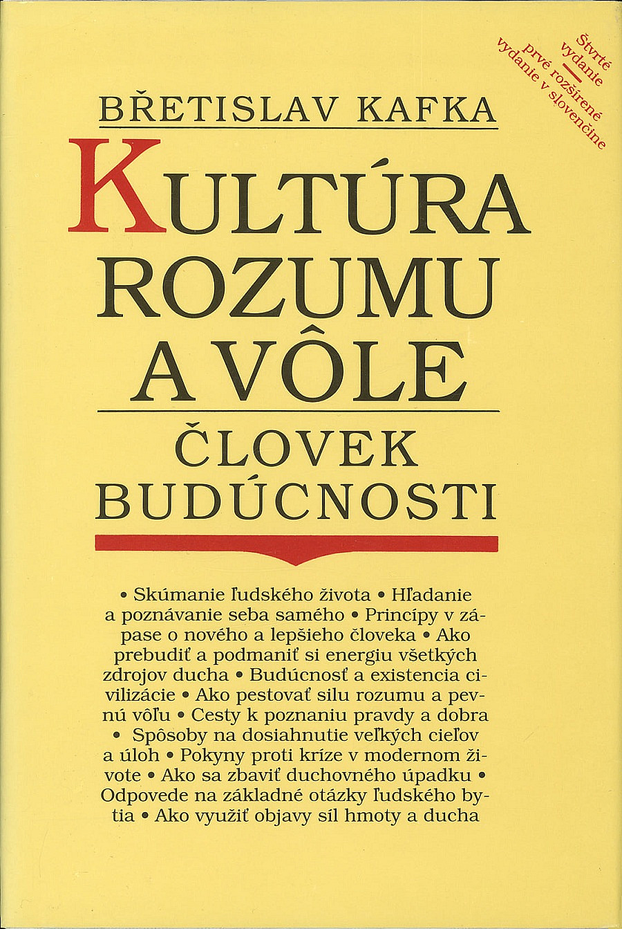 Kultúra rozumu a vôle: Človek budúcnosti