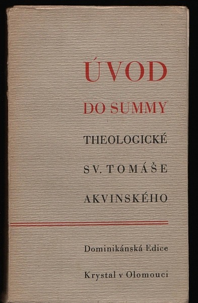 Úvod do summy theologické sv. Tomáše Akvinského