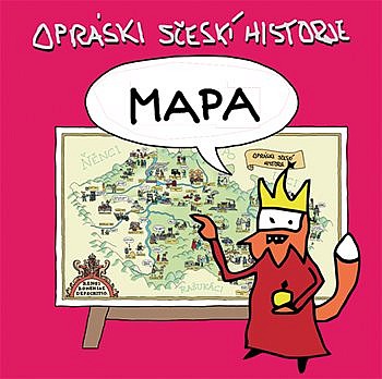 Opráski sčeskí historje – mapa