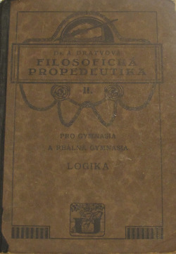 Filosofická propedeutika pre gymnasia, reálná gymnasia a reformní reálná gymnasia II. Logika