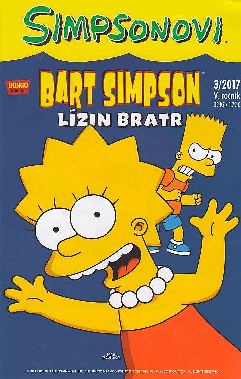 Bart Simpson 03/2017: Lízin bratr