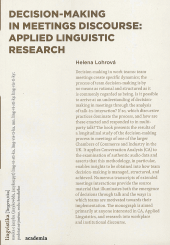 Decision-making in meetings discourse : applied linguistic research