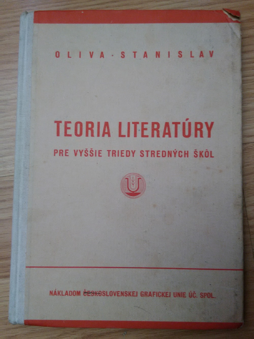 Teoria literatúry pre vyššie triedy stredných škôl