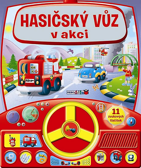 Hasičský vůz v akci