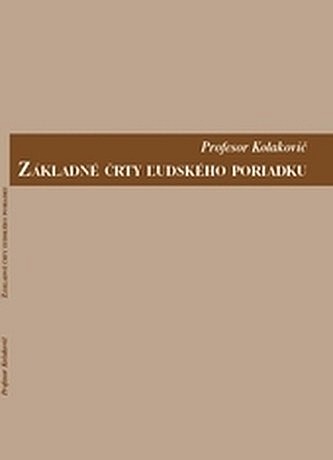 Základné črty ľudského poriadku