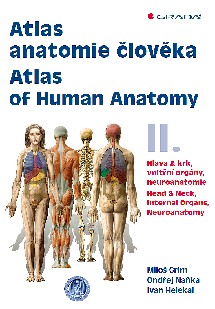 Atlas anatomie člověka II. - Hlava a krk, vnitřní orgány, neuroanatomie