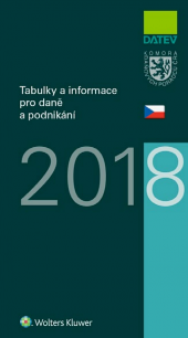 Tabulky a informace pro daně a podnikání 2018