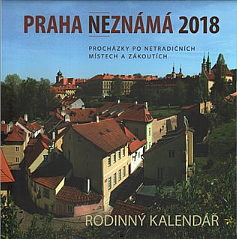 Praha neznámá 2018 - kalendář