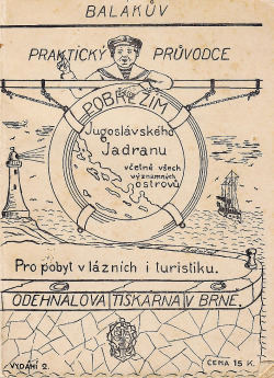 Balákův průvodce po jugoslávském pobřeží Jadranu, včetně všech významných ostrovů