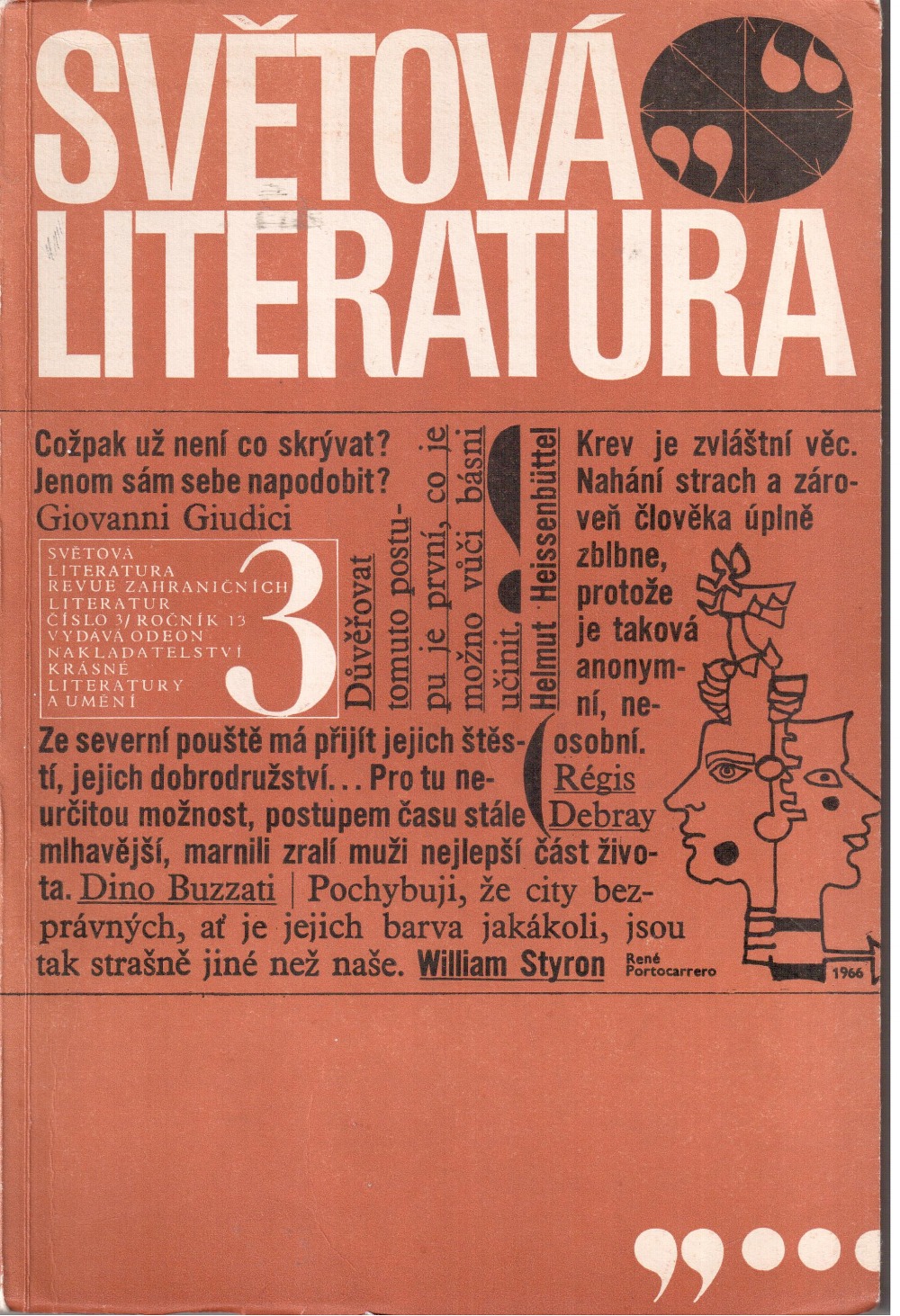 Světová literatura: Revue zahraničních literatur