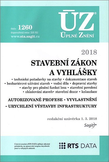 Stavební zákon, vyhlášky a další předpisy - ÚZ č. 1260