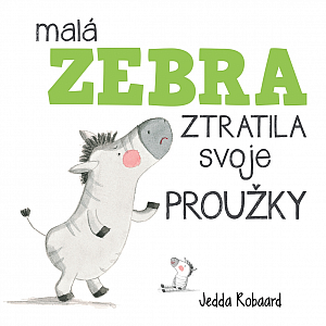 Malá zebra ztratila svoje proužky