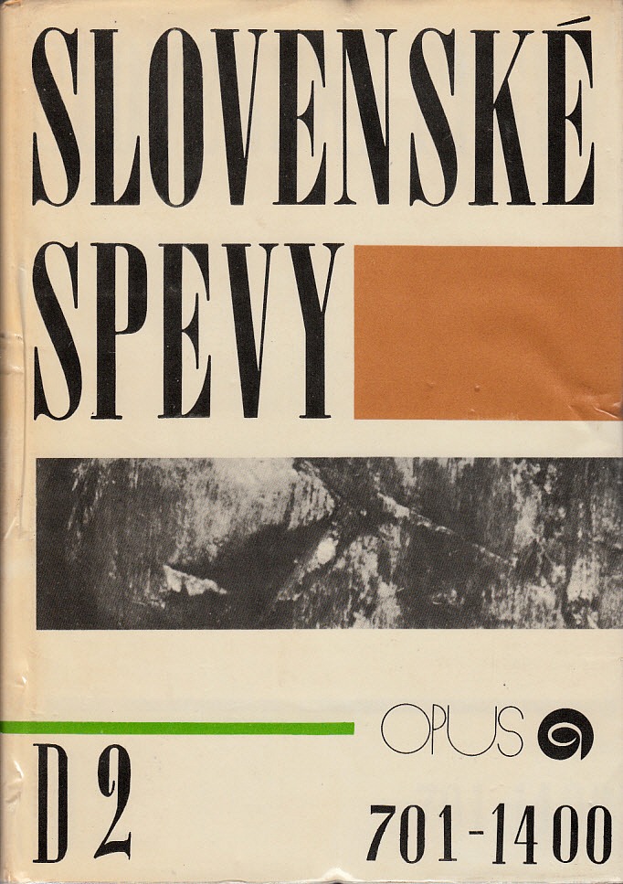 Slovenské spevy 5. diel: Dodatky 2 (701-1400)