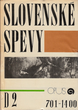 Slovenské spevy 5. diel: Dodatky 2 (701-1400)