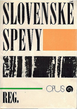 Slovenské spevy: Reg.