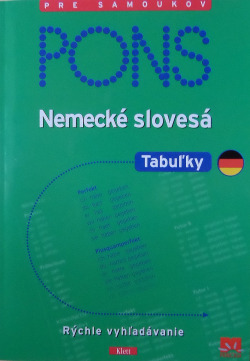 Pons Nemecké slovesá Tabuľky