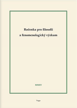 Ročenka pro filosofii a fenomenologický výzkum 2015