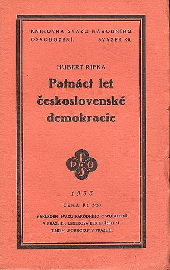 Patnáct let československé demokracie