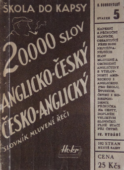 Slovník mluvené řeči Anglicko-český Česko-anglický