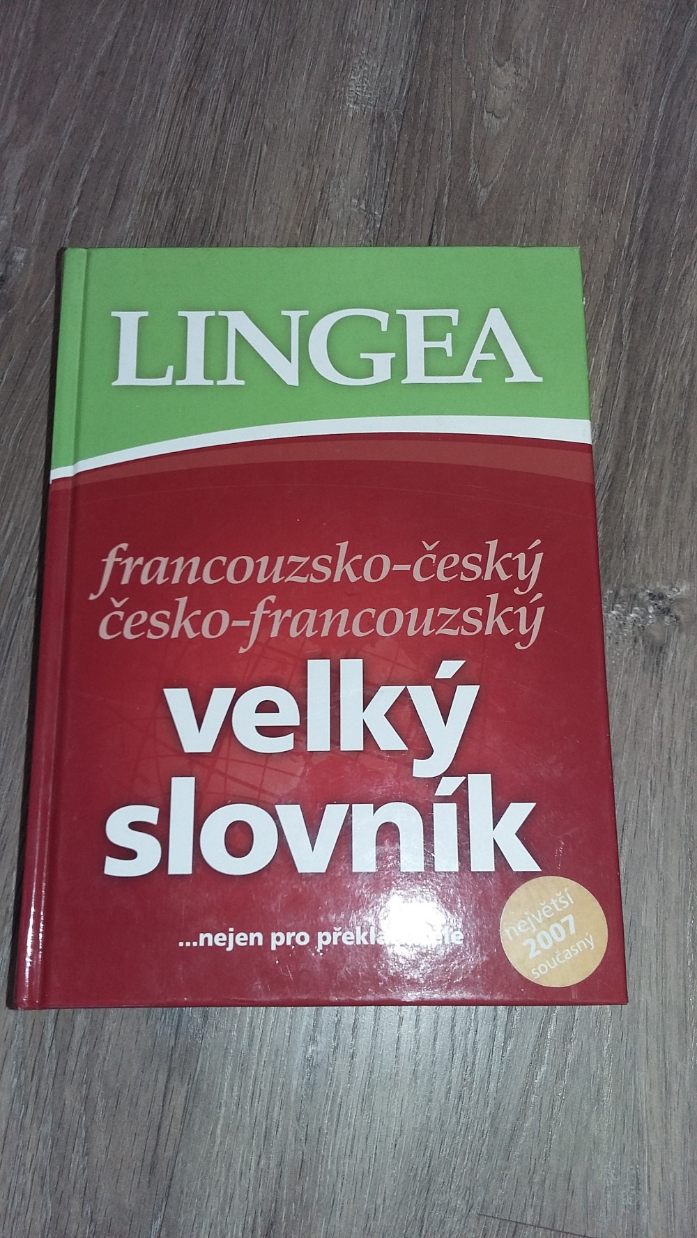 Francouzsko-český česko-francouzský velký slovník